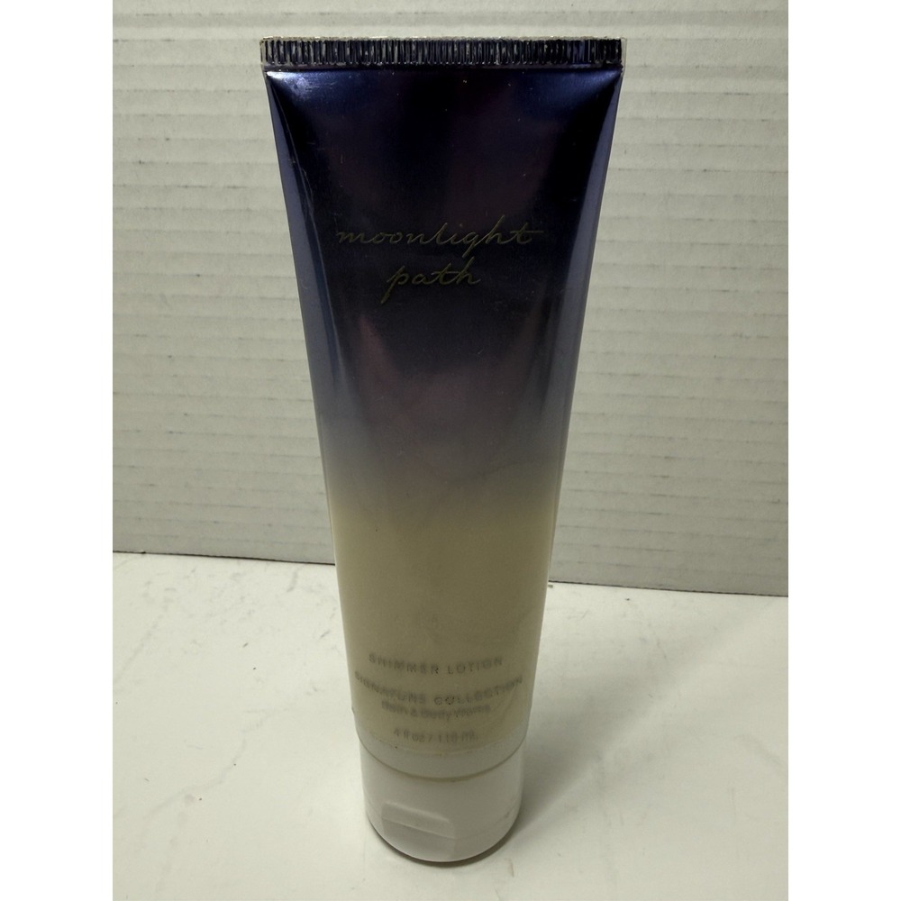 New Moonlight Path Bath And Body Works Shimmer Body Lotion 4oz Discontinued HTF